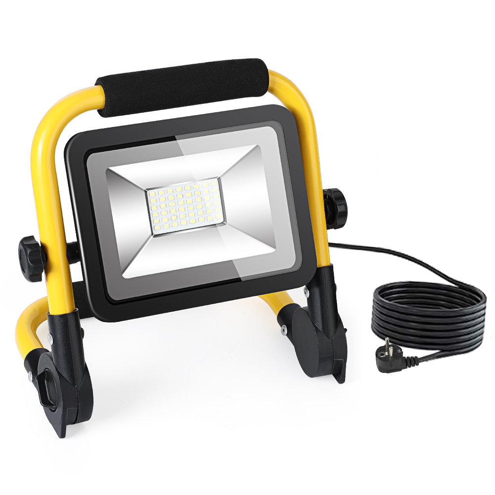 Outdoor Power Outlet Waterproof - Portable LED Flood Light IP65 Waterproof