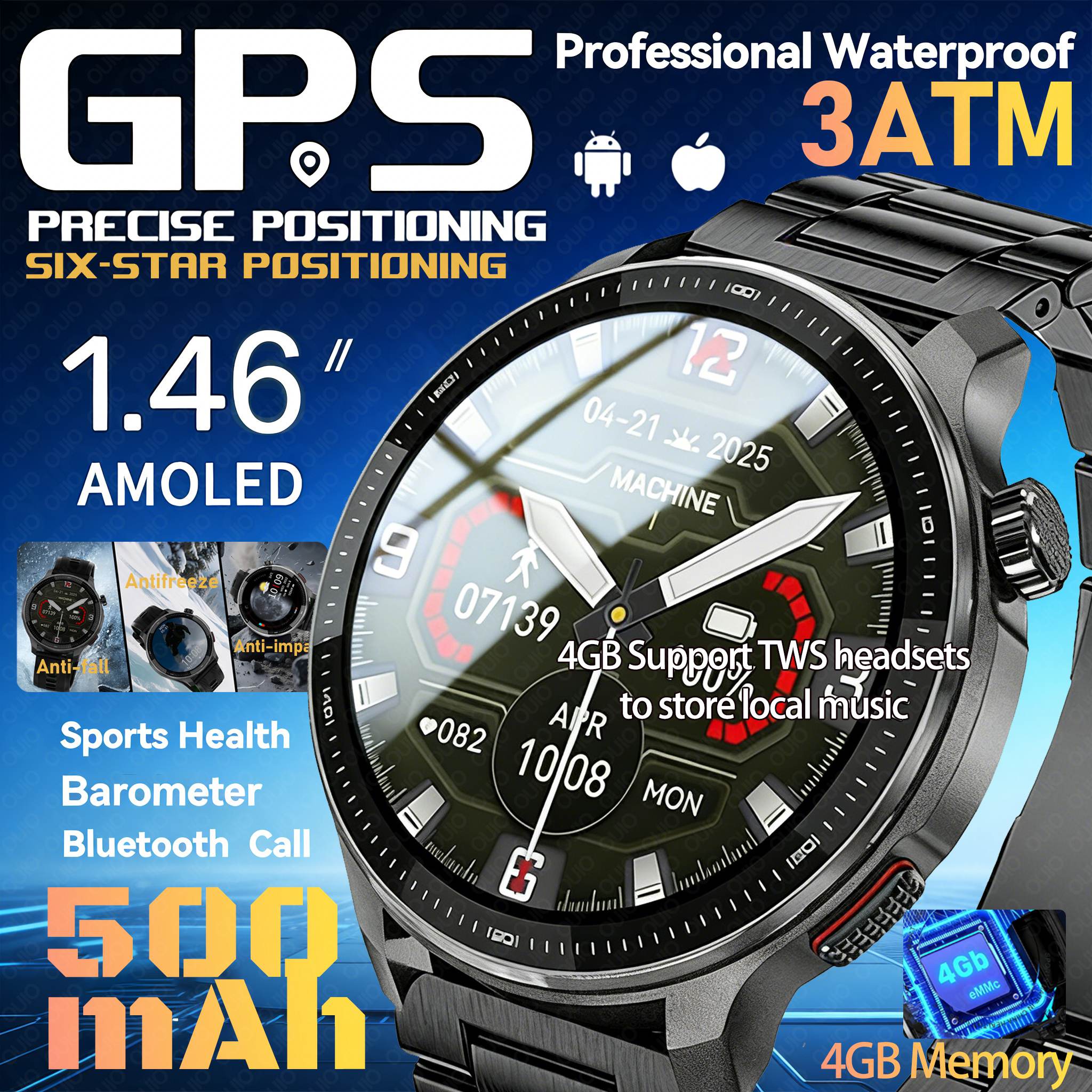 Outdoor Power Meter Box - 2026 New GPS Smart Watch Super