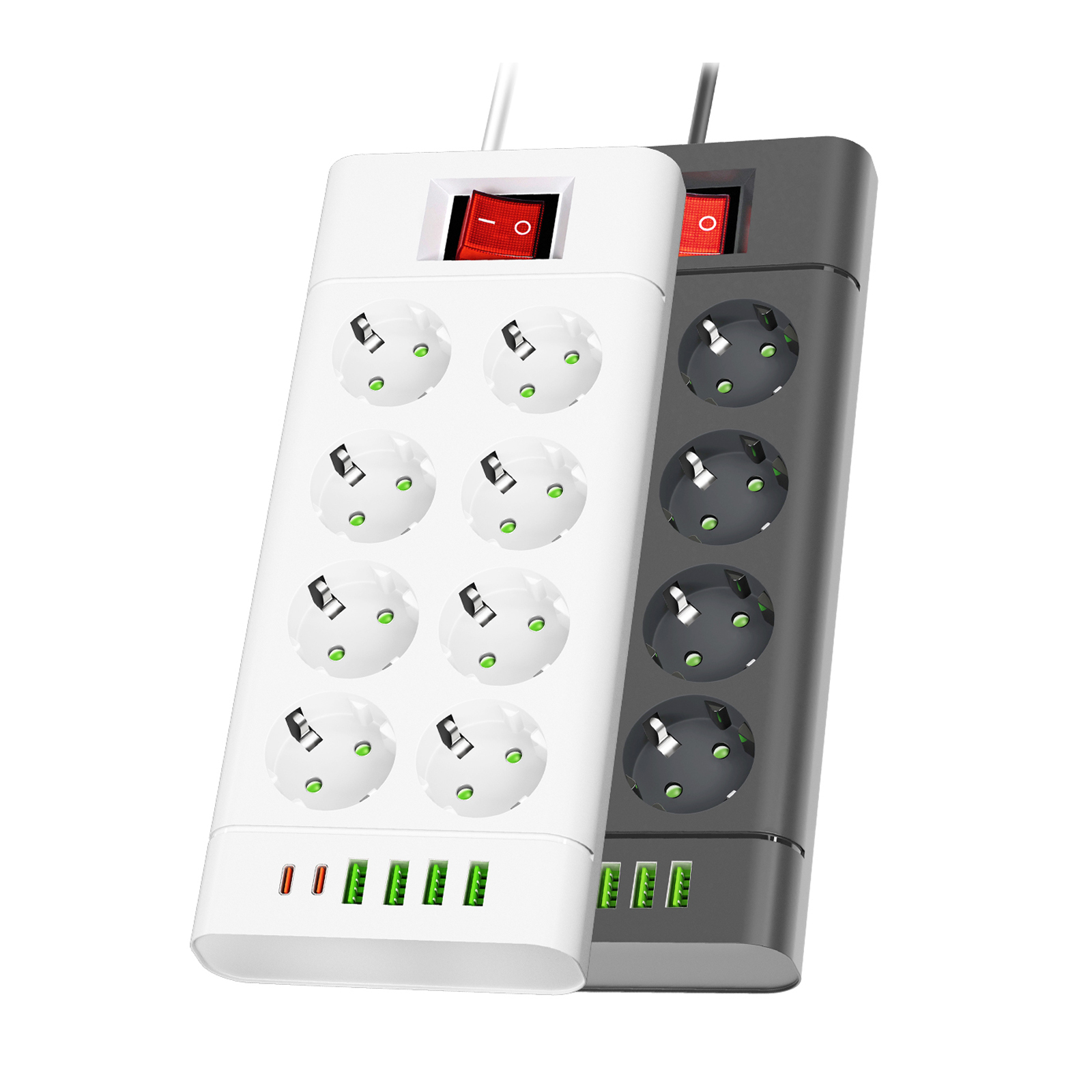Outdoor Power Strip - EU Plug Power Strip Outlet Extension
