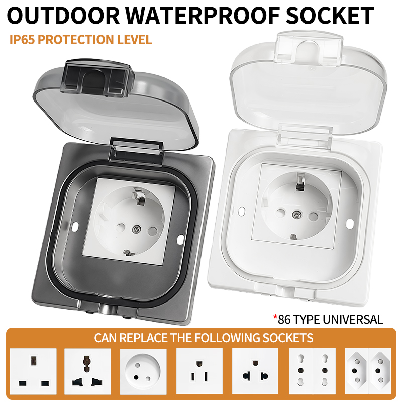 Outdoor Power Rack - IP65 Waterproof Outdoor Socket, 16A High