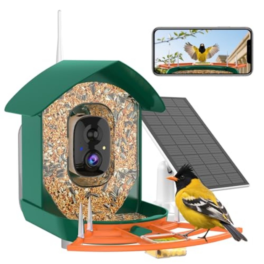 Bird Feeder with Camera, WiFi  - Outdoor Power House incelemesi ve fiyatı
