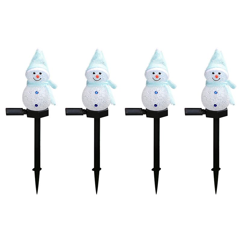 N84R 4X Snowman Solar Lights C - Outdoor Solar Power Xmas Lights incelemesi ve fiyatı