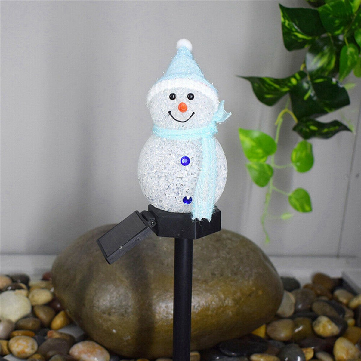 N84R 4X Snowman Solar Lights C - Outdoor Solar Power Xmas Lights incelemesi ve fiyatı
