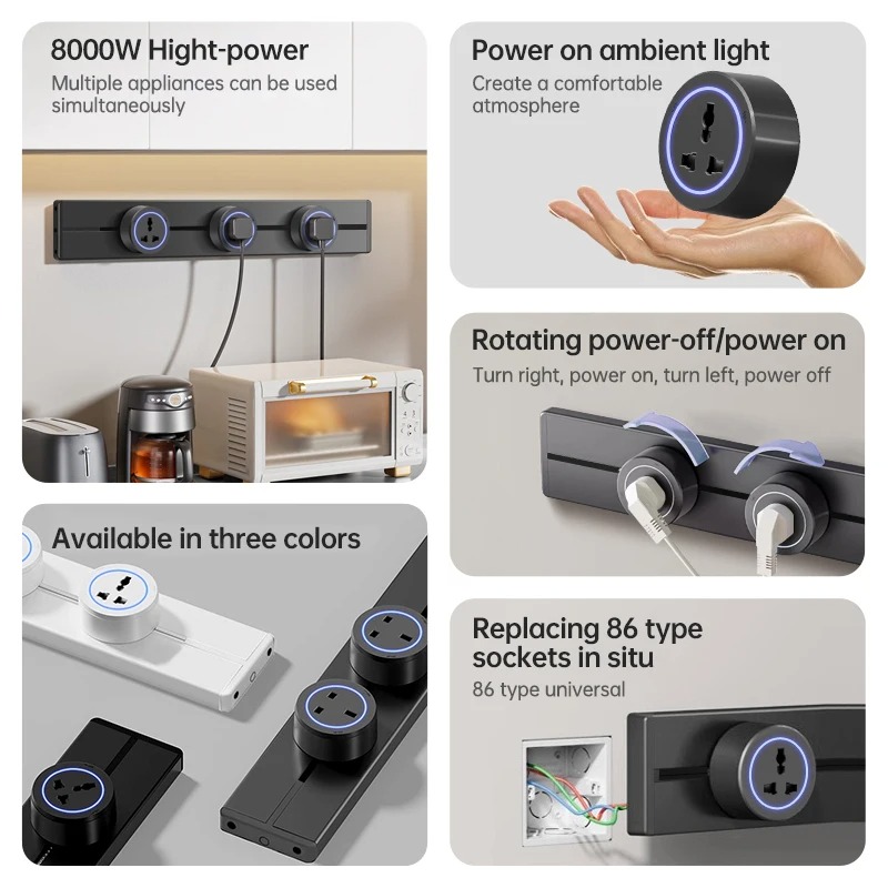 Hidden Wall Socket Power Rail  - Outdoor Power Strip incelemesi ve fiyatı