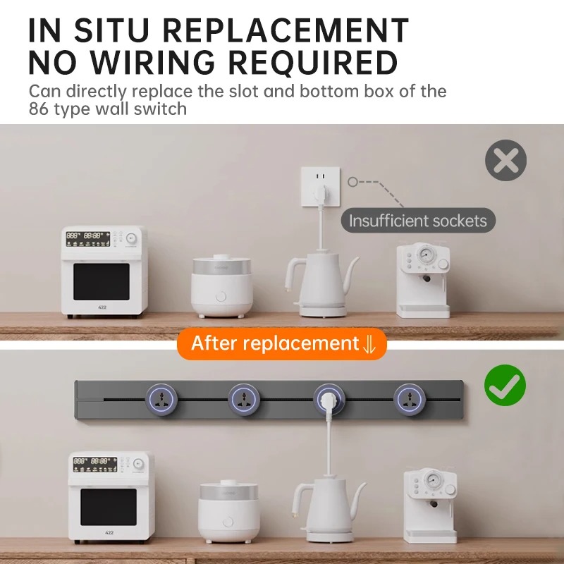 Hidden Wall Socket Power Rail  - Outdoor Power Strip incelemesi ve fiyatı