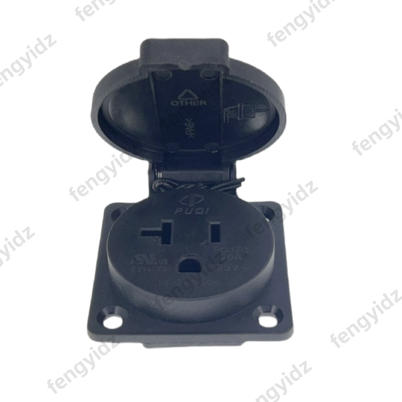 Black 125V 15A 20A IP44 CE Ame - Outdoor Power Rack incelemesi ve fiyatı