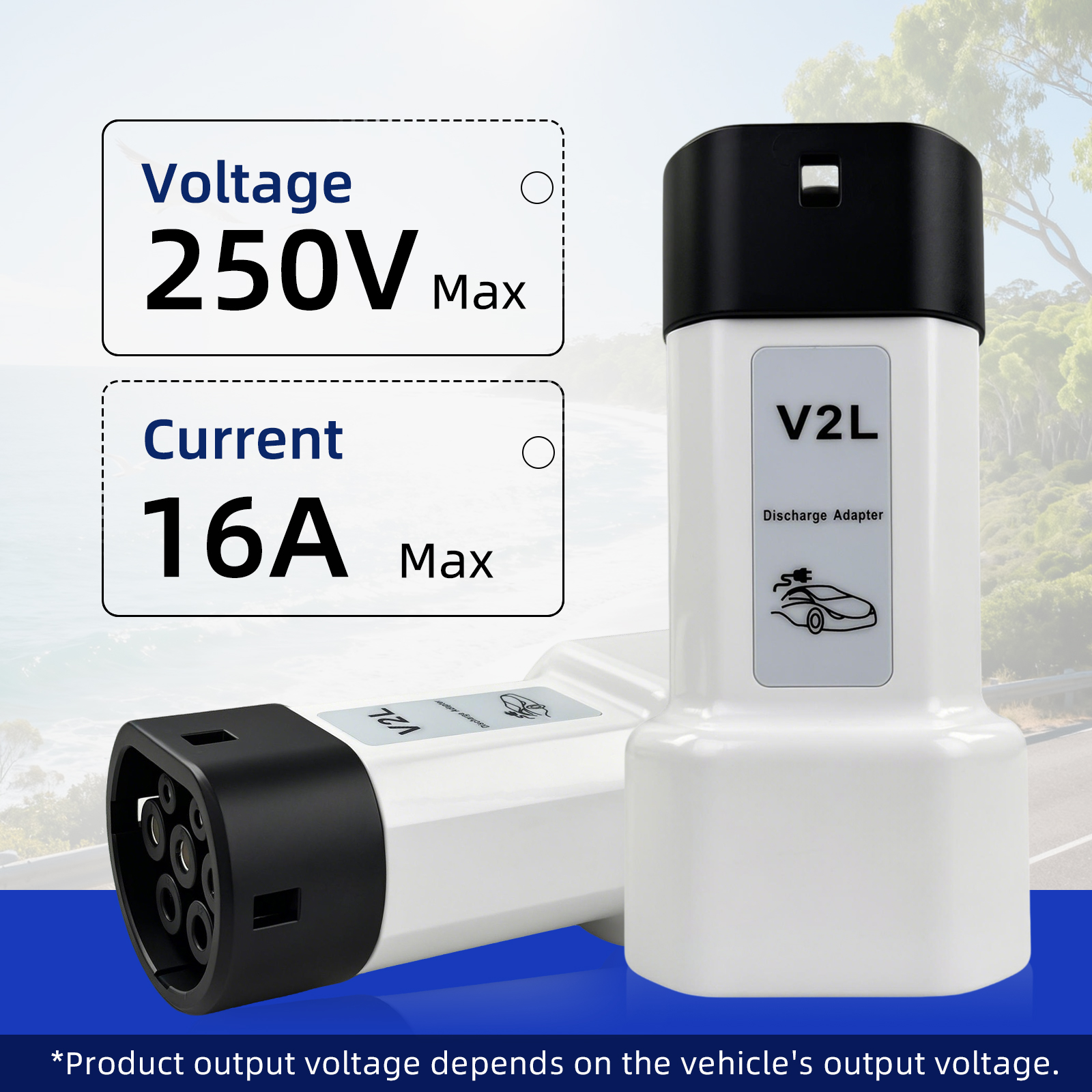 EVqiaoyi 16A Type2 V2L Dischar - Outdoor Power Plug incelemesi ve fiyatı