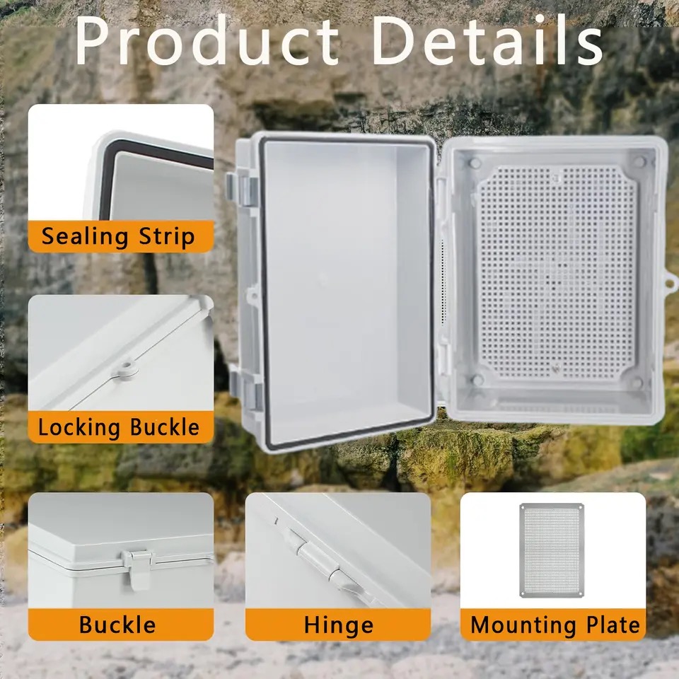 Outdoor IP66 Abs Pc Hinged Pla - Outdoor Power Box Cover incelemesi ve fiyatı