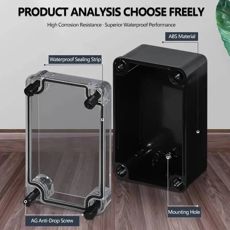 2pcs Transparent Cover Waterpr - Outdoor Power Box Cover incelemesi ve fiyatı