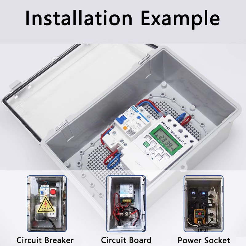 IP66 Waterproof Gray/Transpare - Outdoor Power Box Cover incelemesi ve fiyatı