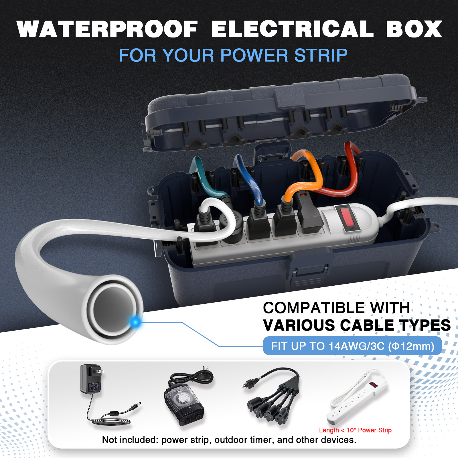 Outdoor Electrical Box Waterpr - Outdoor Power Plug incelemesi ve fiyatı