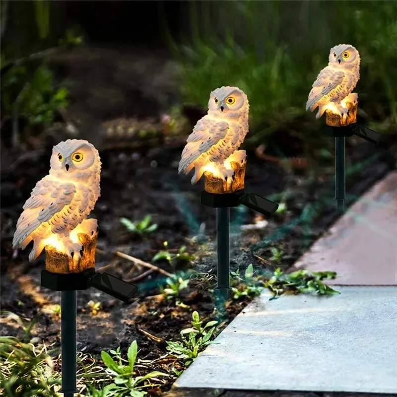 Solar Lamp Owl Animal Solar Ga - Outdoor Power House incelemesi ve fiyatı