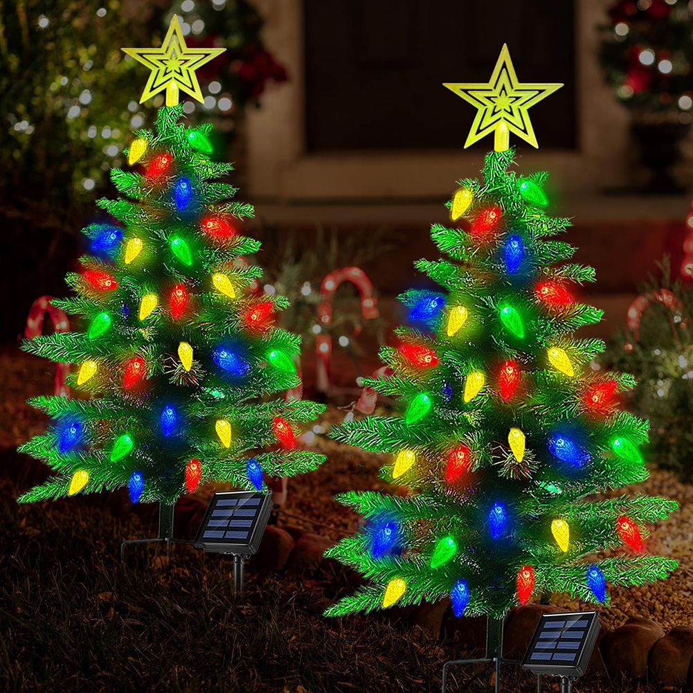 Xmas Tree Garden Decorative Le - Outdoor Solar Power Xmas Lights incelemesi ve fiyatı