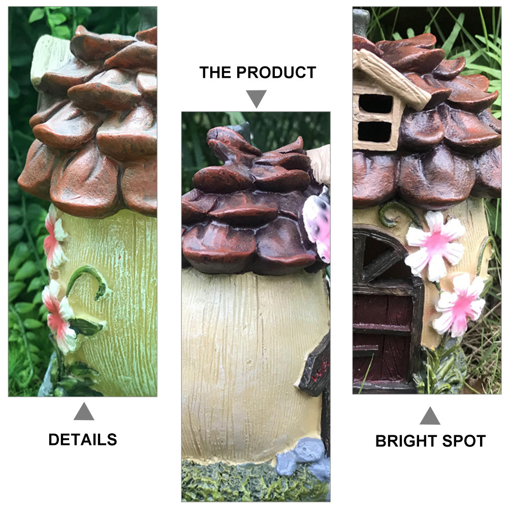1Pcs Garden House Decor Creati - Outdoor Power House incelemesi ve fiyatı