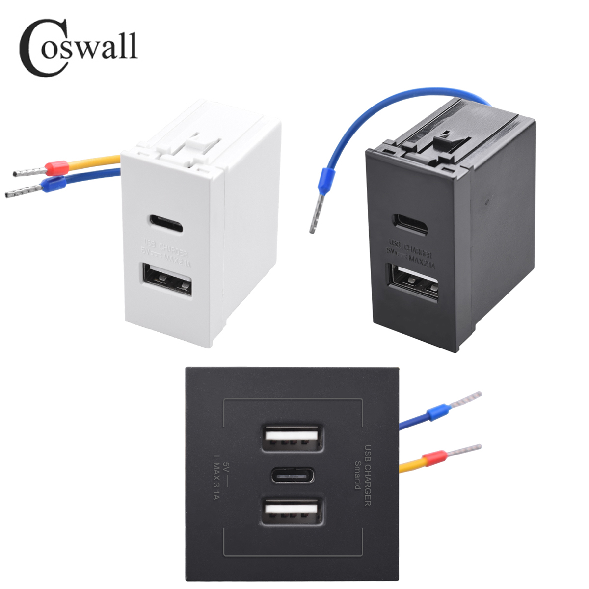 COSWALL E45 / P45 Series White - Outdoor Power Hub incelemesi ve fiyatı