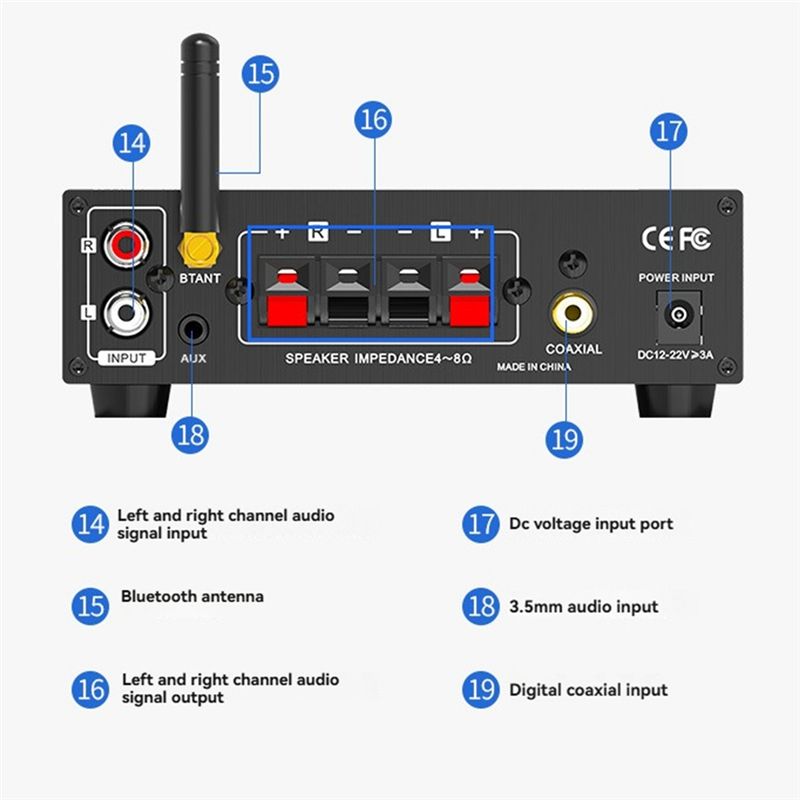Lepy LP-T2 Hifi Audio Amplifie - Outdoor Power Plug incelemesi ve fiyatı