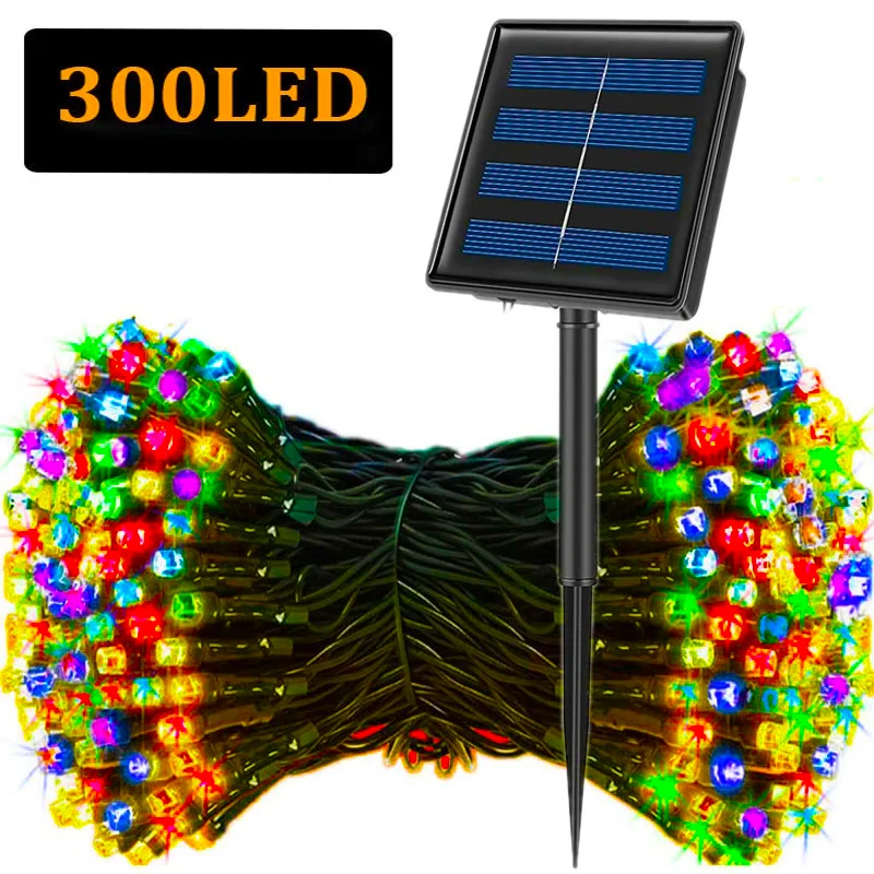 LED Solar String Lights 30/100 - Outdoor Solar Power Xmas Lights incelemesi ve fiyatı