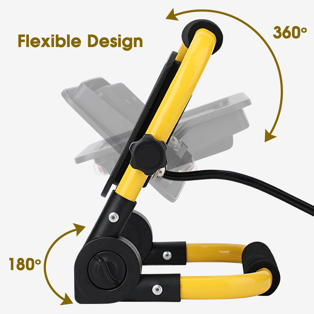 Portable LED Flood Light IP65  - Outdoor Power Outlet Waterproof incelemesi ve fiyatı