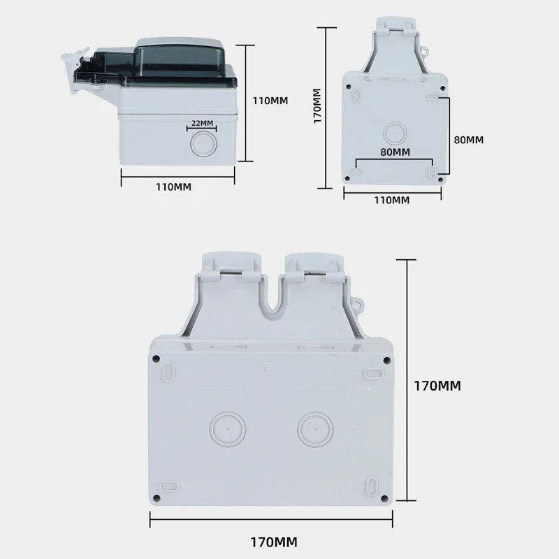 Tuya Power Socket IP66 Outdoor - Outdoor Power Outlet Waterproof incelemesi ve fiyatı
