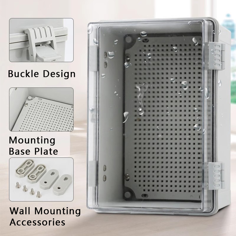 IP66 Waterproof Gray/Transpare - Outdoor Power Box Cover incelemesi ve fiyatı