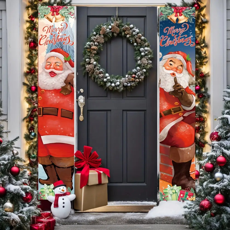 1 pair of 2Dflat, Santa Claus  - Outdoor Power House incelemesi ve fiyatı