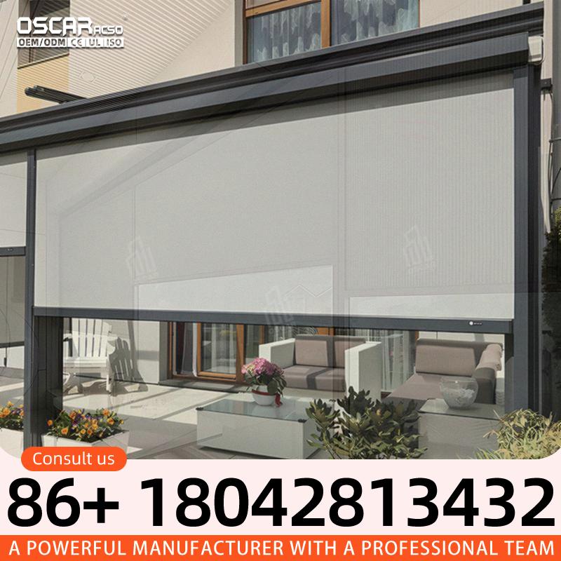 Outdoor Patio Motorized Roller - Outdoor Power Roller Shades incelemesi ve fiyatı