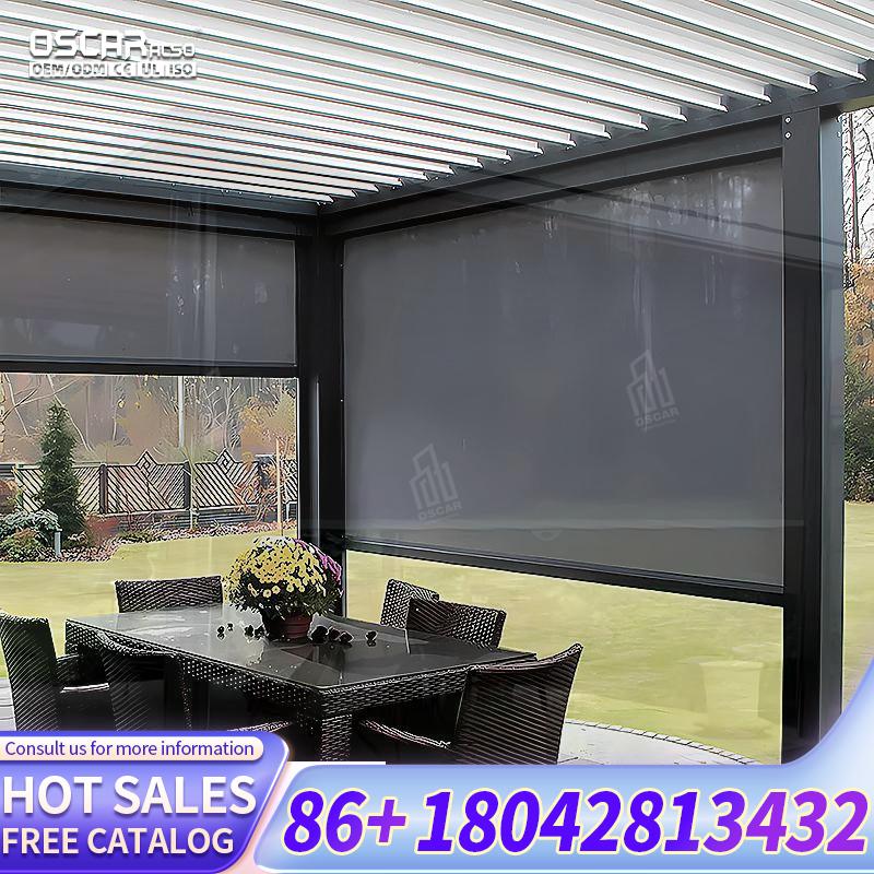 Outdoor Patio Motorized Roller - Outdoor Power Roller Shades incelemesi ve fiyatı