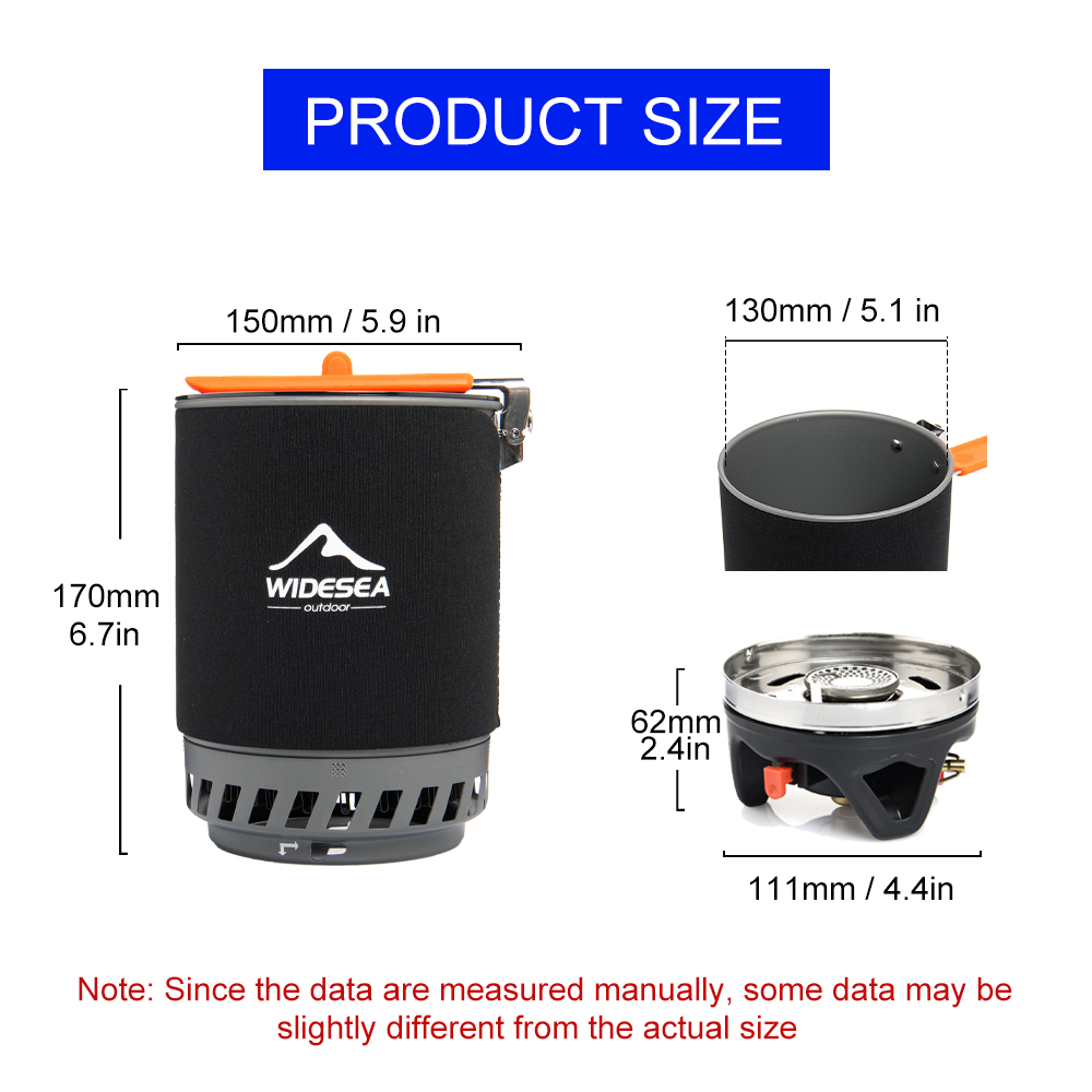 Widesea Camping Cooking System - Outdoor Power Burner incelemesi ve fiyatı