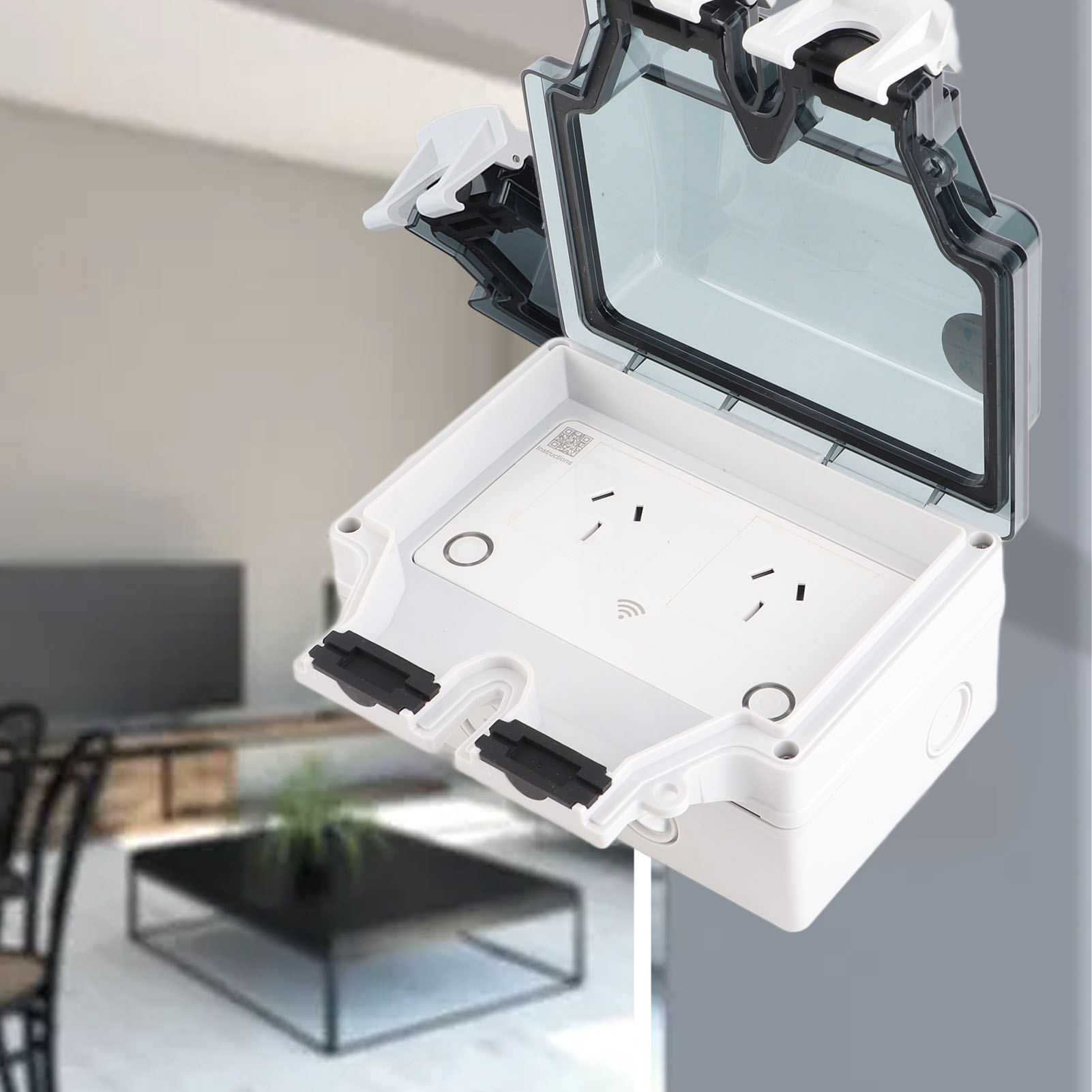 Waterproof Socket WiFi Socket  - Outdoor Power Hub incelemesi ve fiyatı
