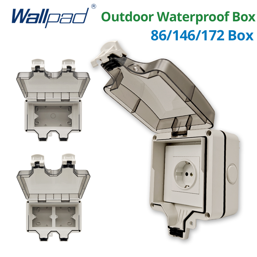 Wallpad IP66 Dustproof Waterpr - Outdoor Power Box Cover incelemesi ve fiyatı