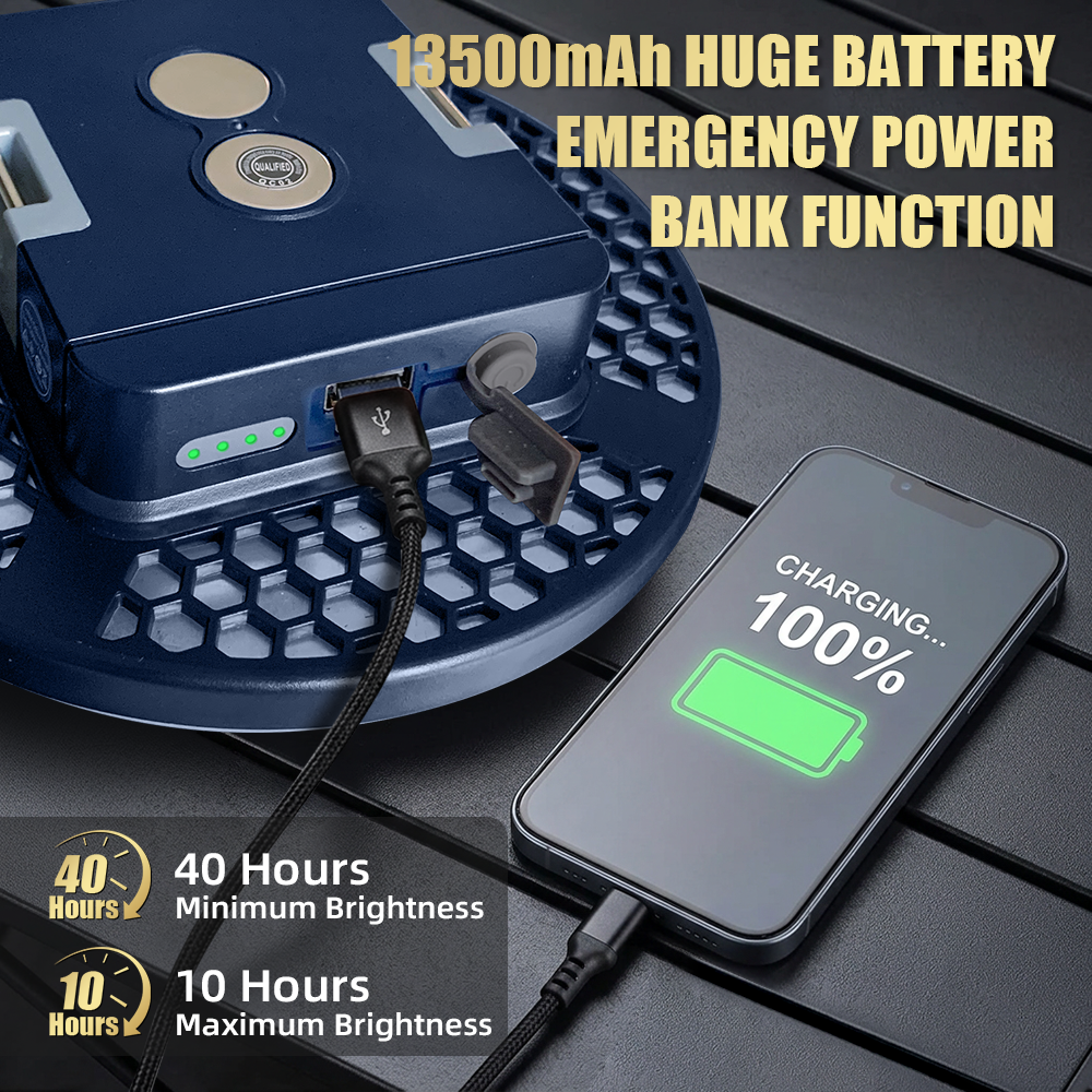 Rechargeable Camping Light 135 - Outdoor Power Repair incelemesi ve fiyatı