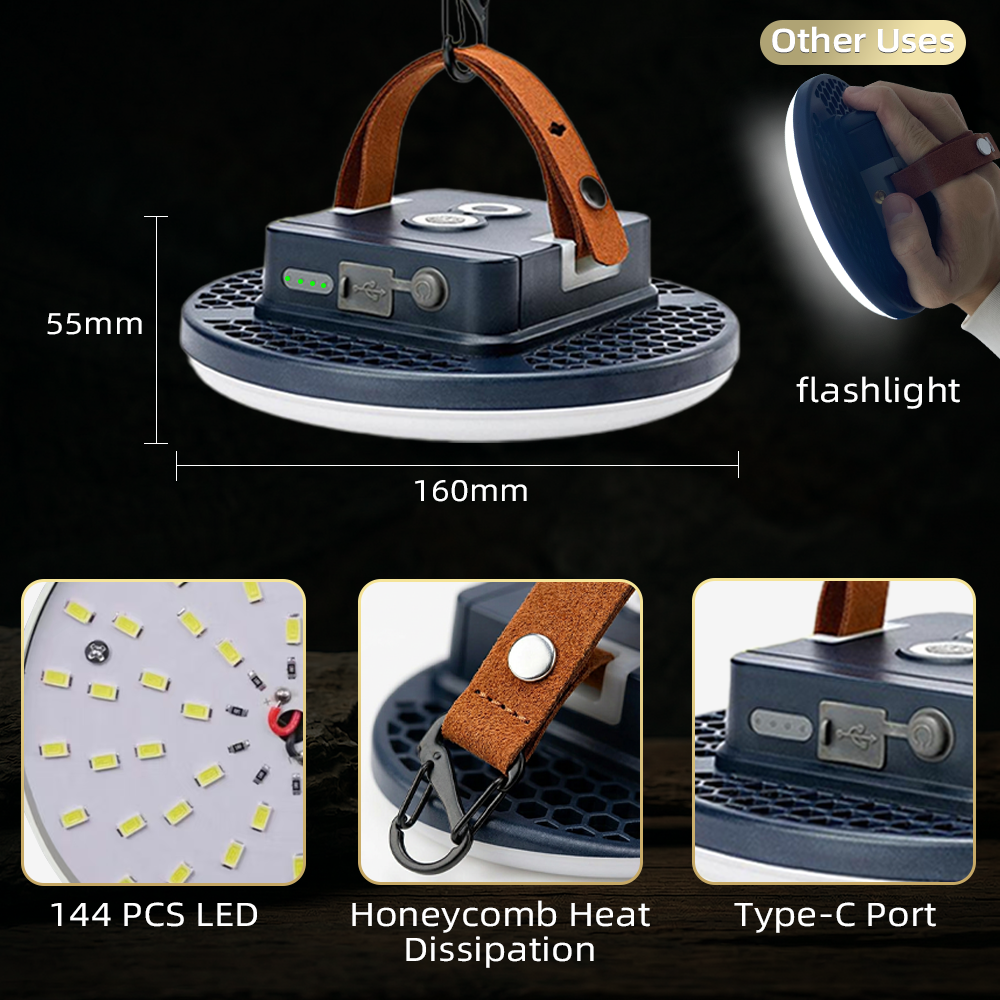 Rechargeable Camping Light 135 - Outdoor Power Repair incelemesi ve fiyatı