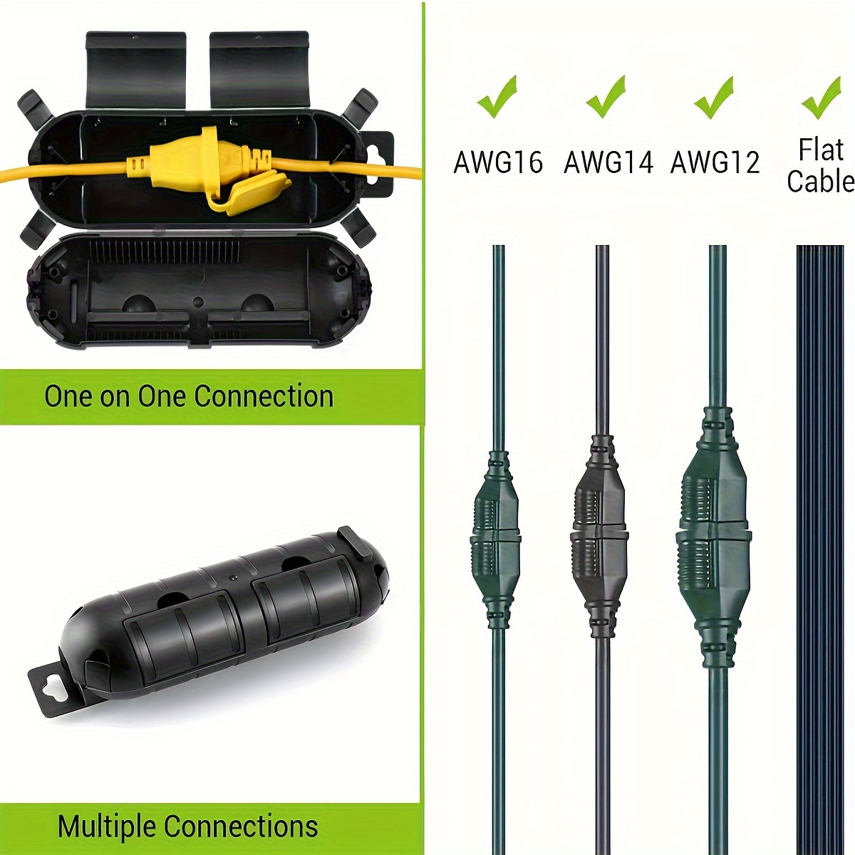 Extension Cord Plug Connection - Outdoor Power Hub incelemesi ve fiyatı