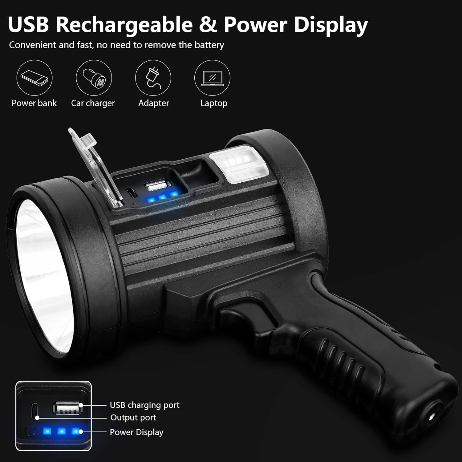 900000LM Rechargeable Led Spot - Outdoor Power Repair incelemesi ve fiyatı
