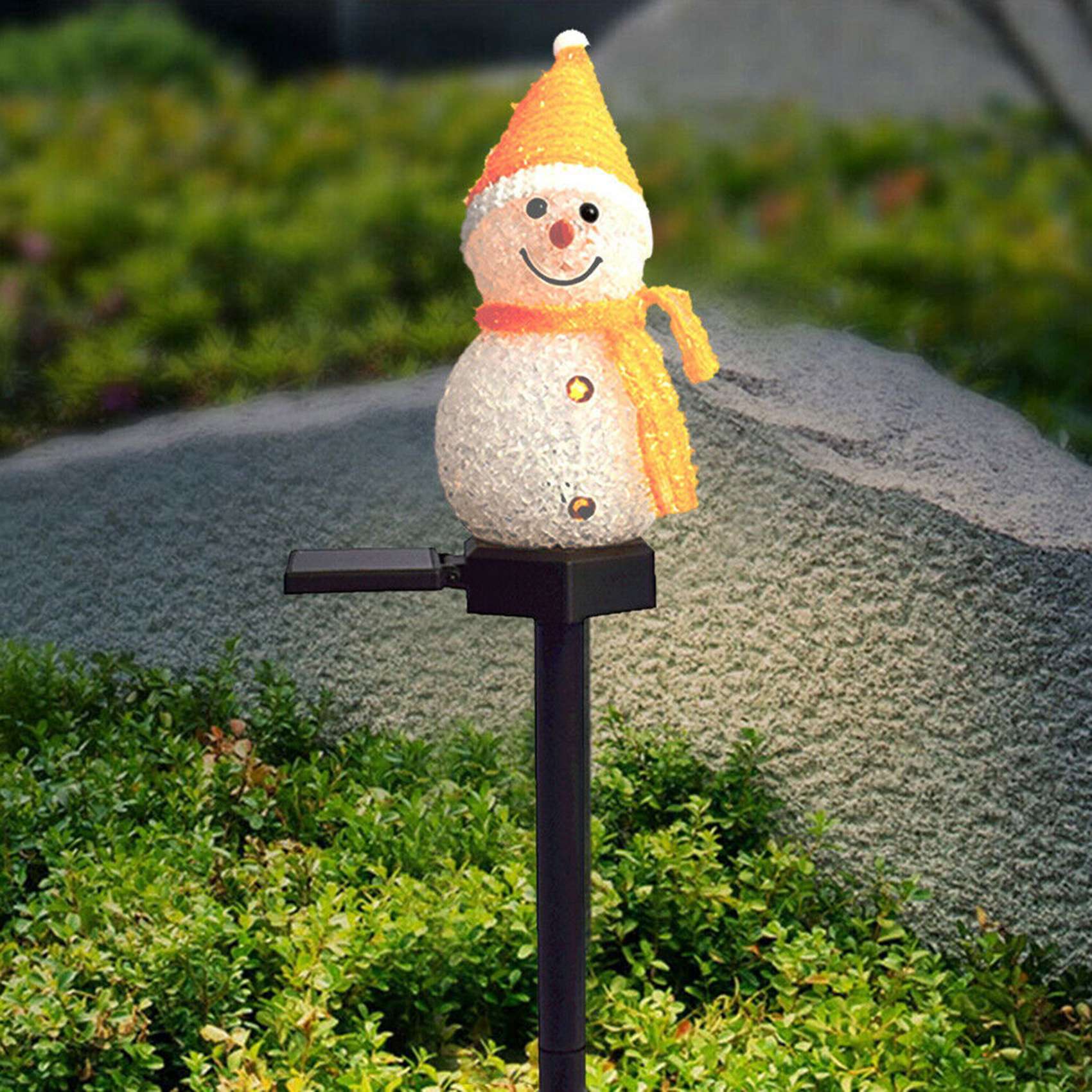 ABAH-Snowman Solar Lights Chri - Outdoor Solar Power Xmas Lights incelemesi ve fiyatı