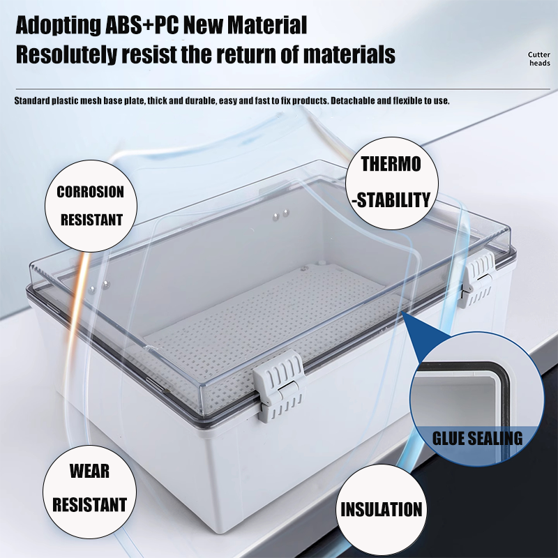 IP66 Waterproof Transparent/Gr - Outdoor Power Box Cover incelemesi ve fiyatı