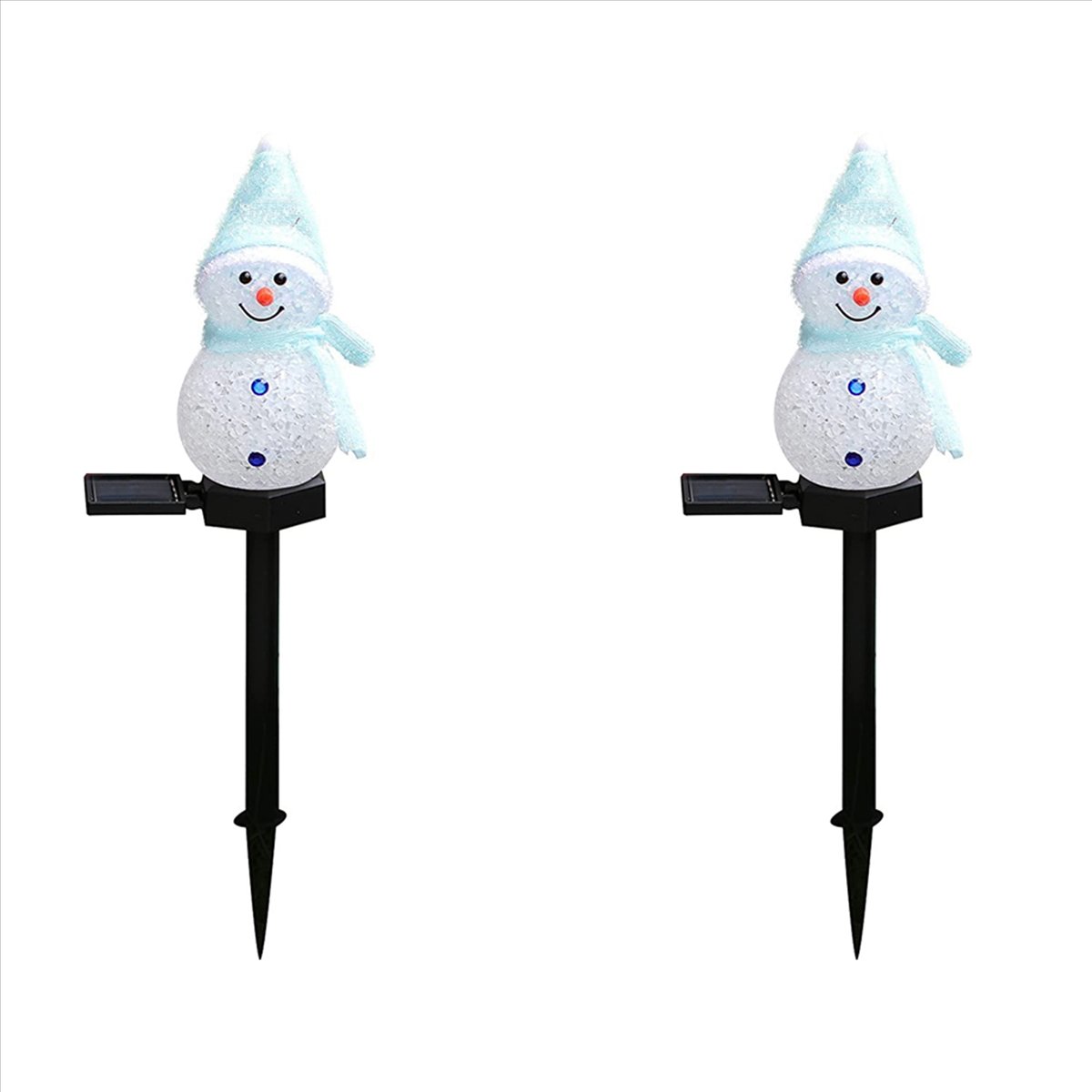 AA81-2X Snowman Solar Lights C - Outdoor Solar Power Xmas Lights incelemesi ve fiyatı