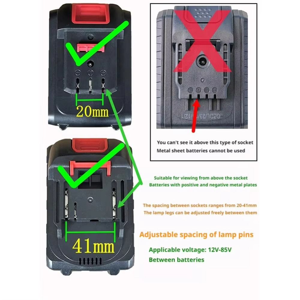 Power Tool Parts LED Work Ligh - Outdoor Power Parts incelemesi ve fiyatı