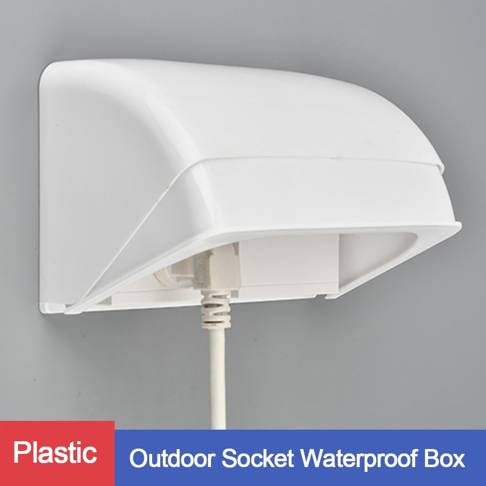 1Pcs Outdoor Socket Waterproof - Outdoor Power Box Cover incelemesi ve fiyatı
