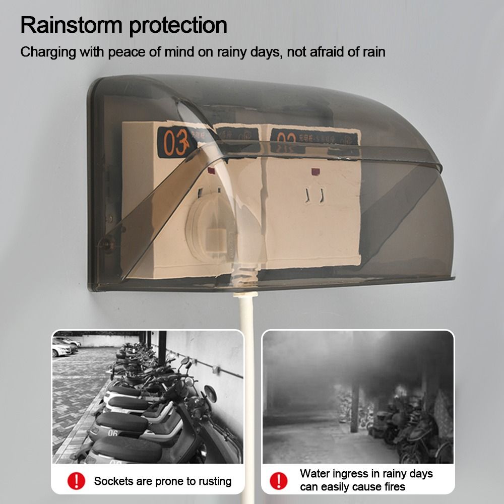 1Pcs Outdoor Socket Waterproof - Outdoor Power Box Cover incelemesi ve fiyatı