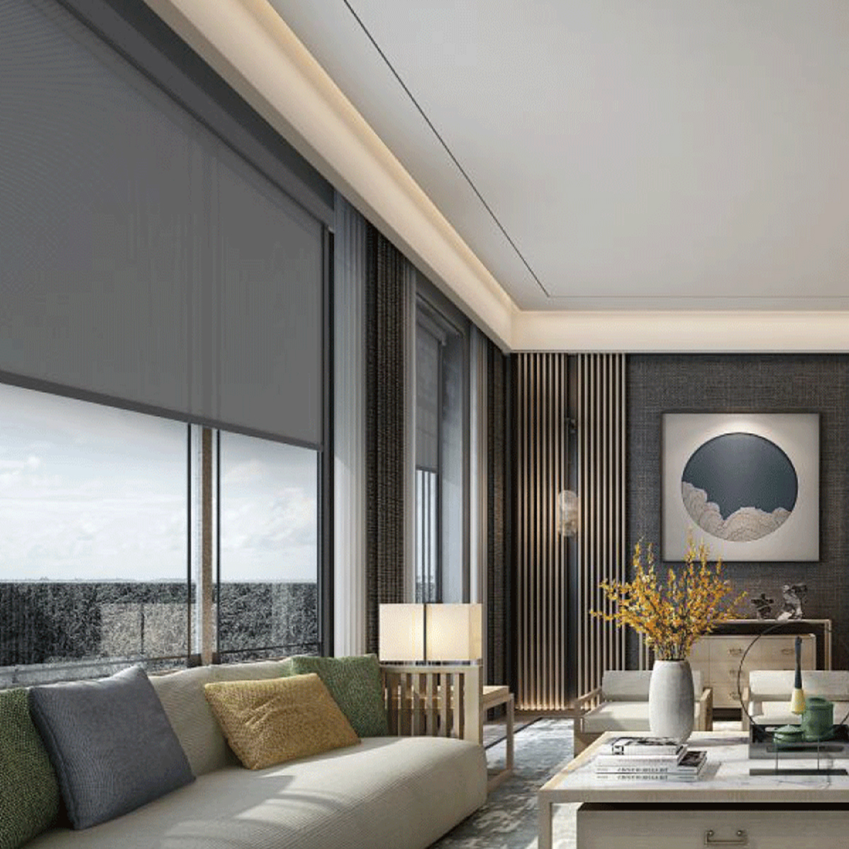 Smart Blackout Outdoor Windpro - Outdoor Power Roller Shades incelemesi ve fiyatı