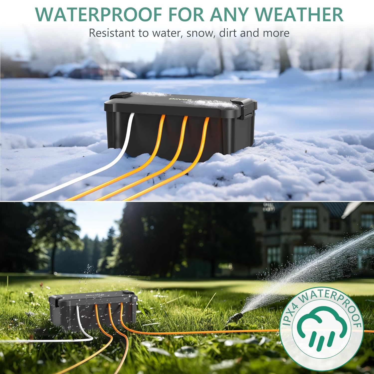 Diivoo Outdoor Waterproof Elec - Outdoor Power Outlet Waterproof incelemesi ve fiyatı