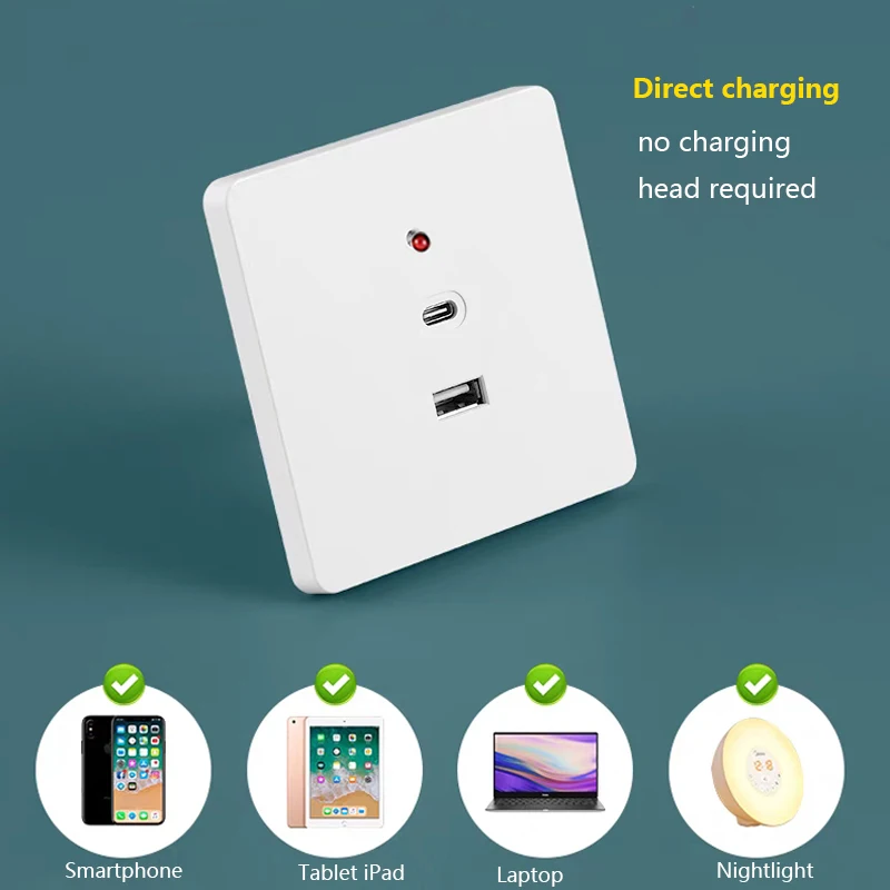Black Universal Wall USB C Soc - Outdoor Power Hub incelemesi ve fiyatı