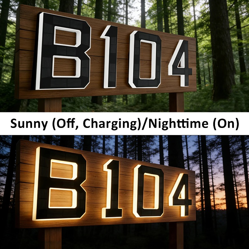 LED Number Door Plate 12V Powe - Outdoor Power House incelemesi ve fiyatı