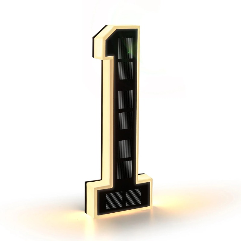 LED Number Door Plate 12V Powe - Outdoor Power House incelemesi ve fiyatı