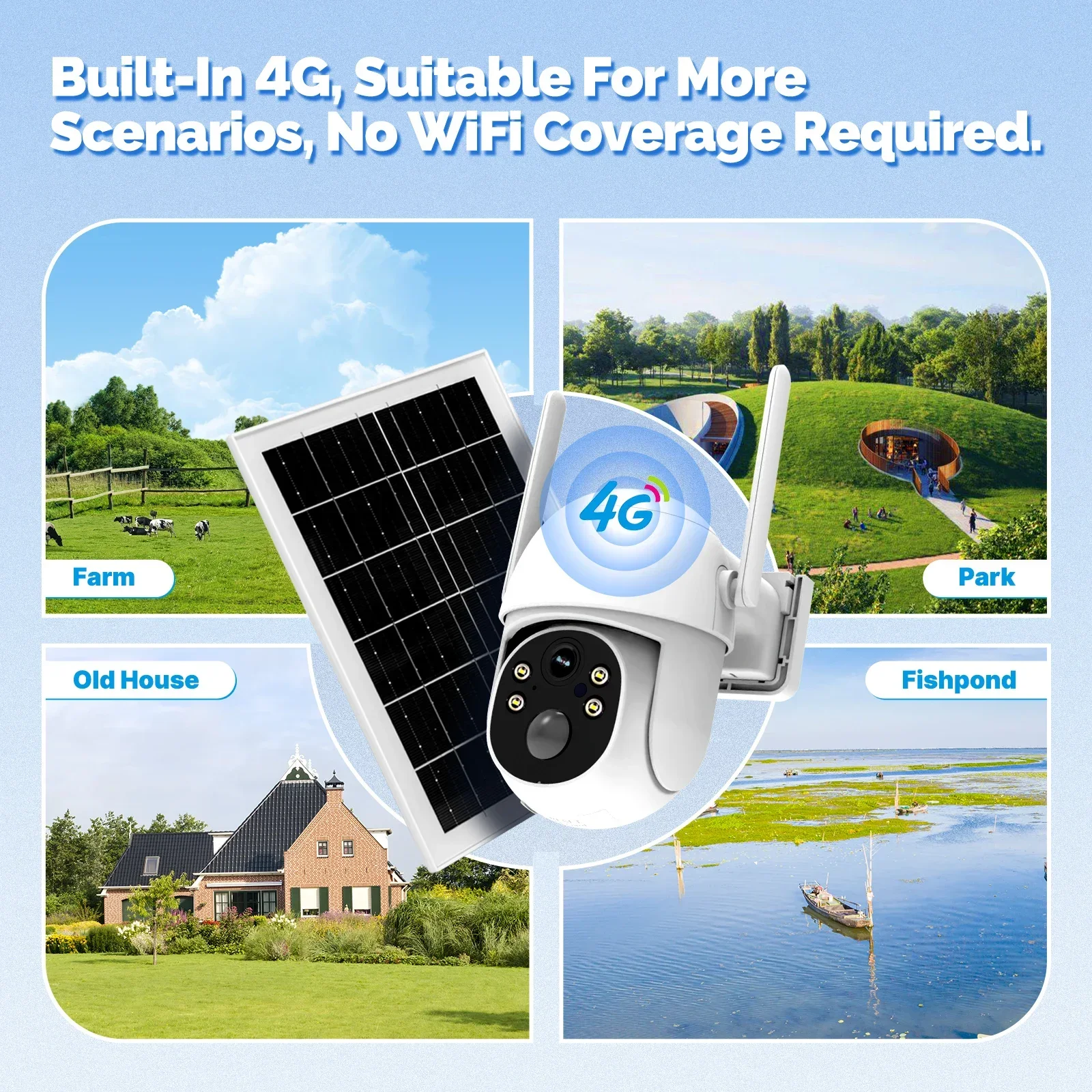Tuya 4G 5MP Solar Surveillance - Outdoor Power Unlimited incelemesi ve fiyatı