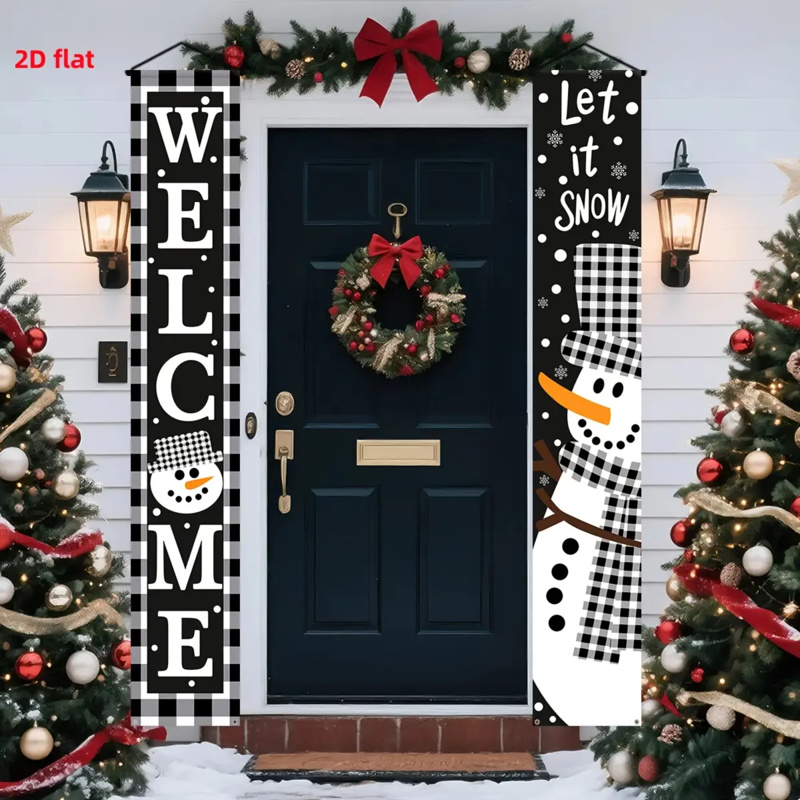 1pc2D flat, Christmas decorati - Outdoor Power House incelemesi ve fiyatı