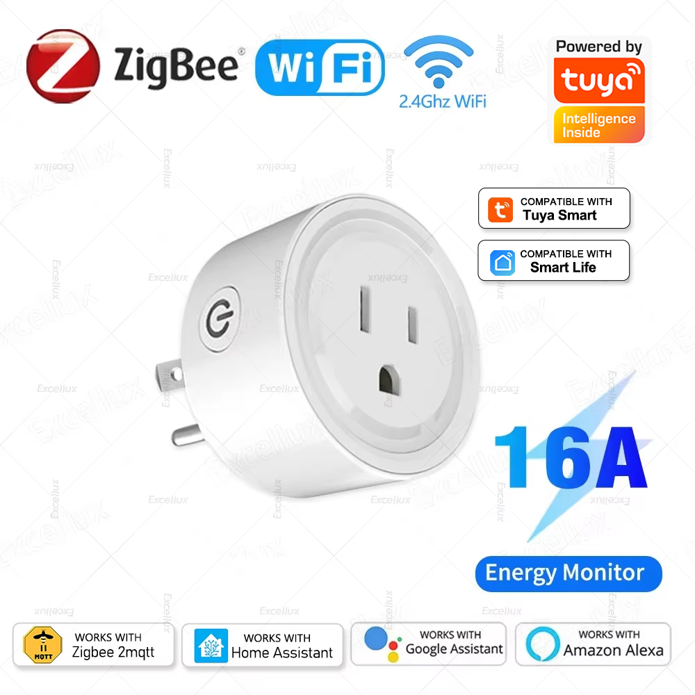 Tuya WiFi Or Zigbee Smart Sock - Outdoor Power Hub incelemesi ve fiyatı