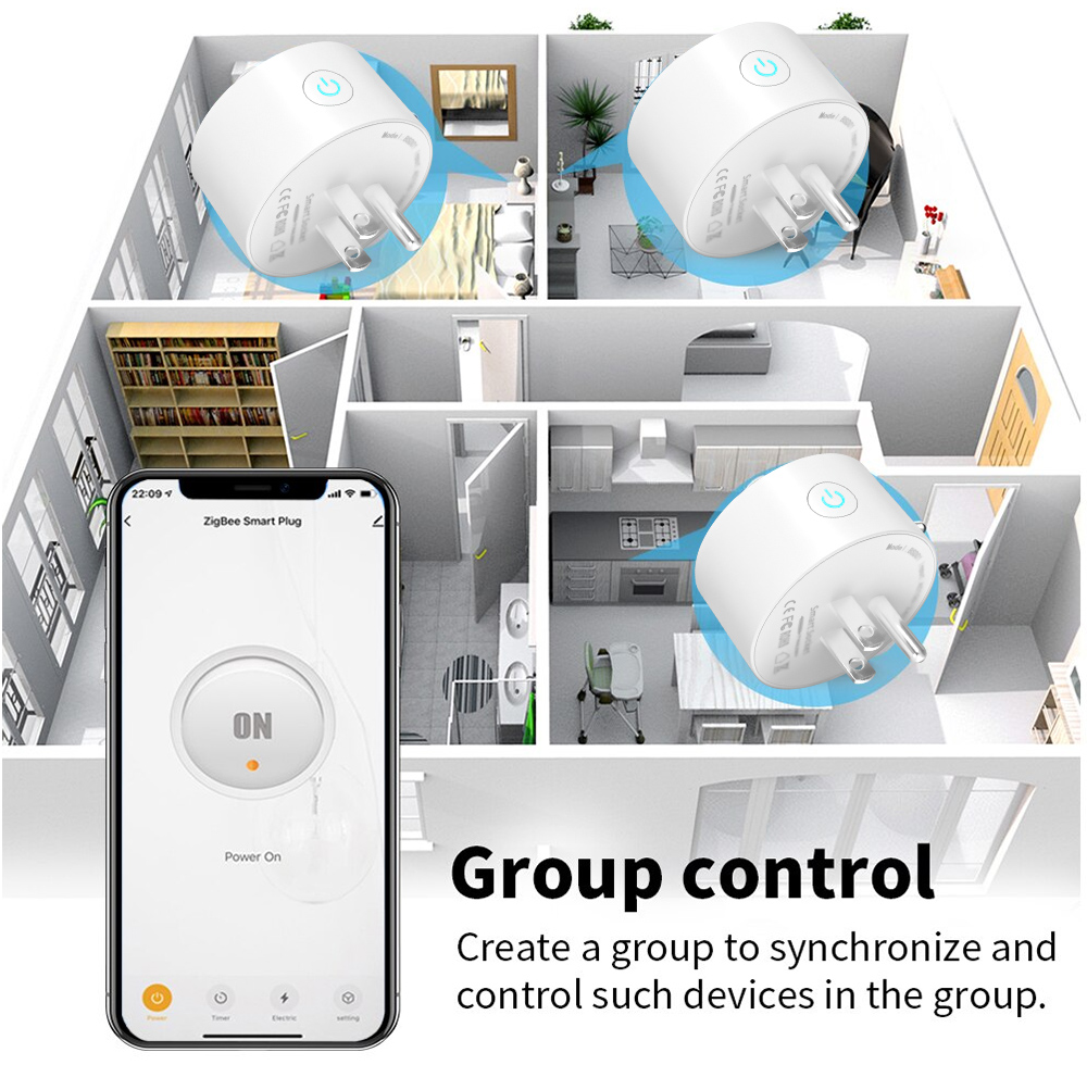 Tuya WiFi Or Zigbee Smart Sock - Outdoor Power Hub incelemesi ve fiyatı