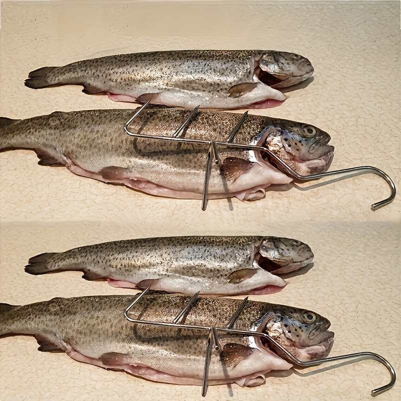 Fish Hooks for Smoking, Stainl - Outdoor Power Burner incelemesi ve fiyatı